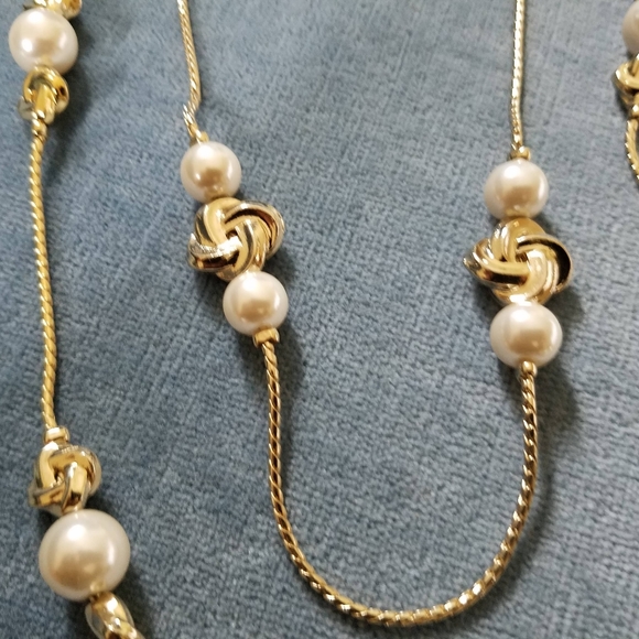 Vintage Pierre Cardin Double Strand Necklace - Picture 3 of 3